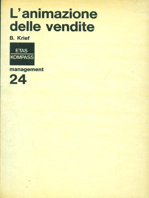 L' animazione delle vendite