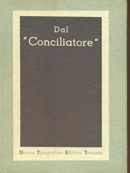 Dal Conciliatore - Pier Angelo Menzio - copertina