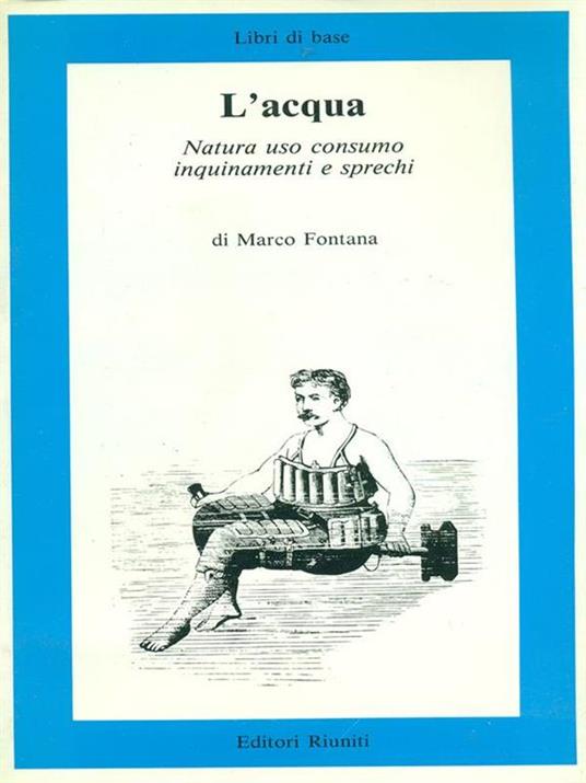 L' acqua - Marco Fontana - copertina