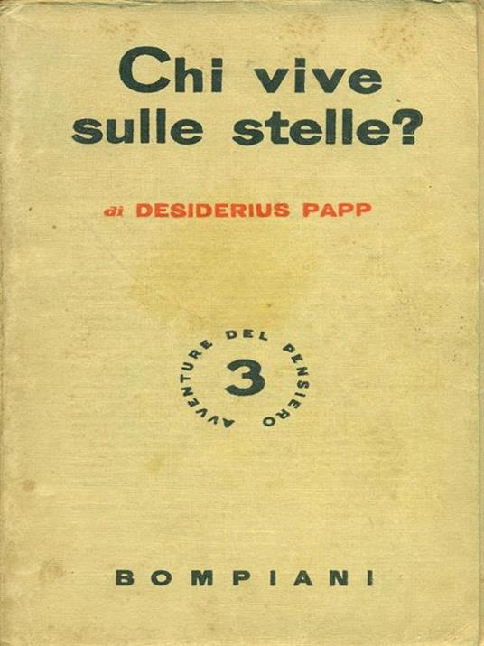 Chi vive sulle stelle? - Desiderius Papp - copertina