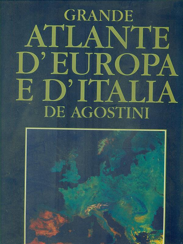 Grande atlante d'Europa e d'Italia