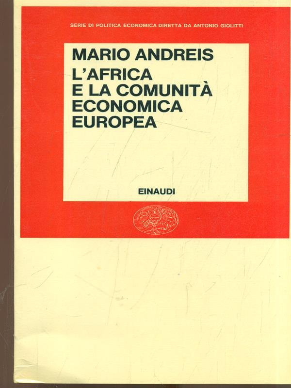 L' Africa e la comunità economica europea