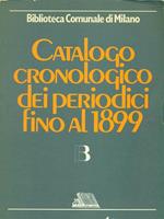 Catalogo cronologico dei periodici fino al 1899