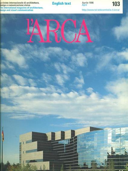 L' Arca n.103/1996 - copertina