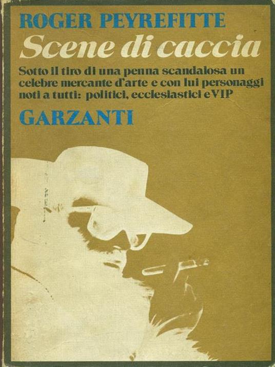 Scene di caccia - Roger Peyrefitte - copertina