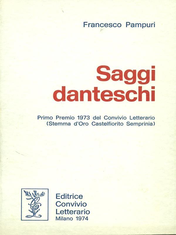 Saggi Danteschi