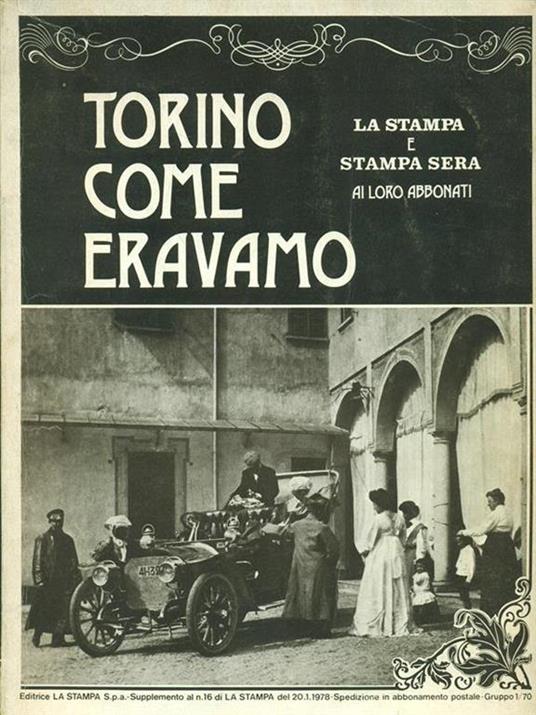 Torino come eravamo - copertina