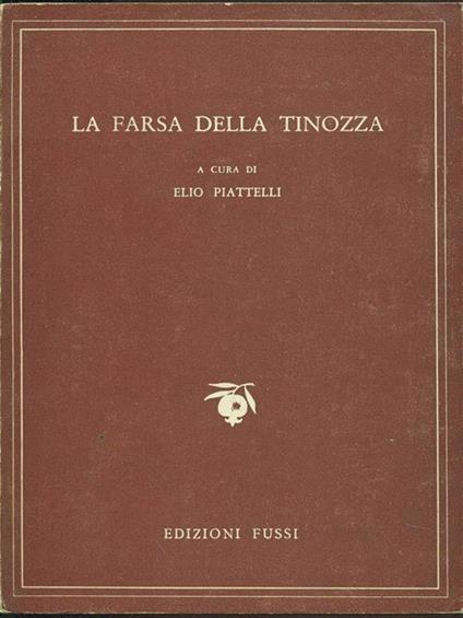La farsa della tinozza - copertina