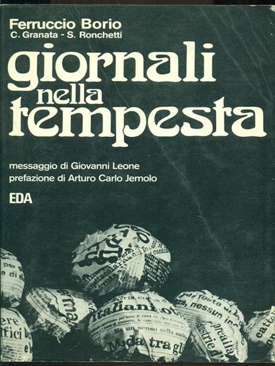 Giornali nella tempesta - copertina