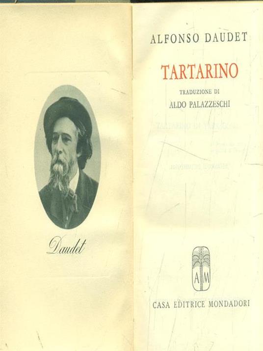 Tartarino - Alphonse Daudet - copertina