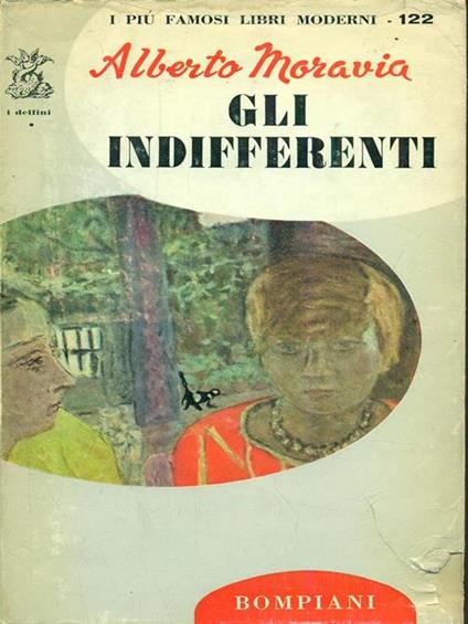 Gli indifferenti - Alberto Moravia - copertina