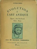 Évolution de l'art antique