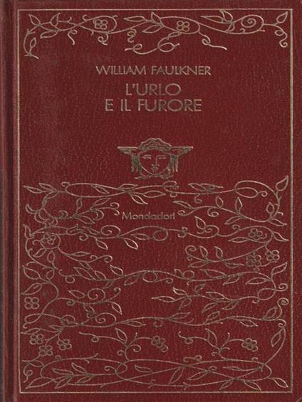 L' urlo e il furore - William Faulkner - copertina