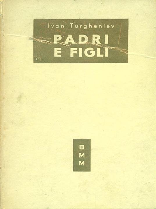Padri e figli - Ivan Turgenev - copertina