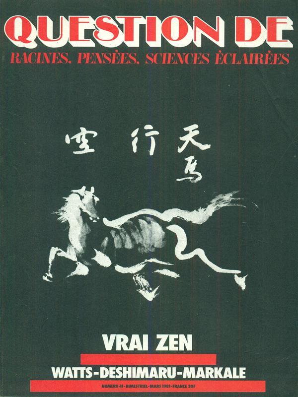 Question De numero 41. mars 1981