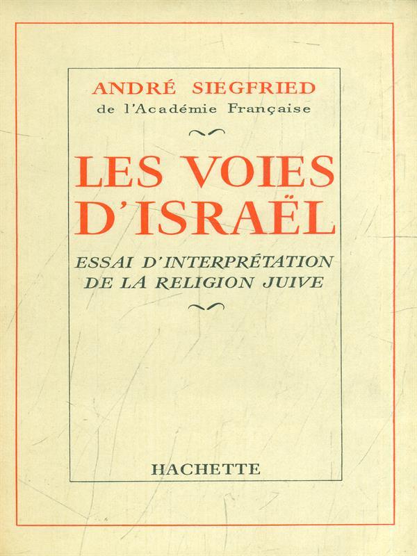 Les voies d'Israël