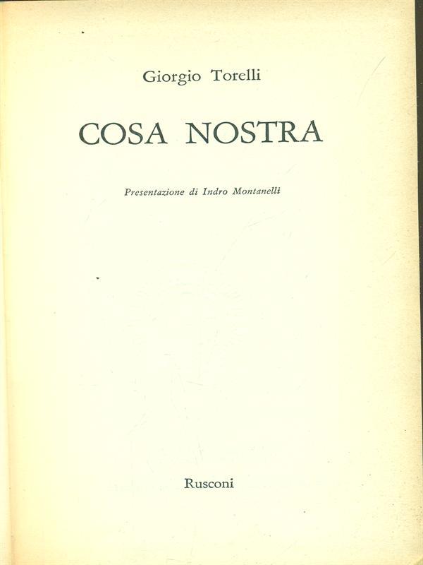 Cosa Nostra