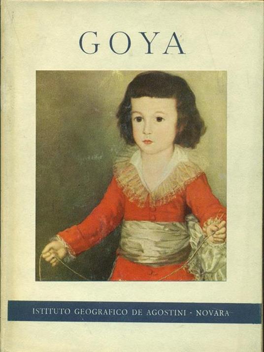 Goya - copertina