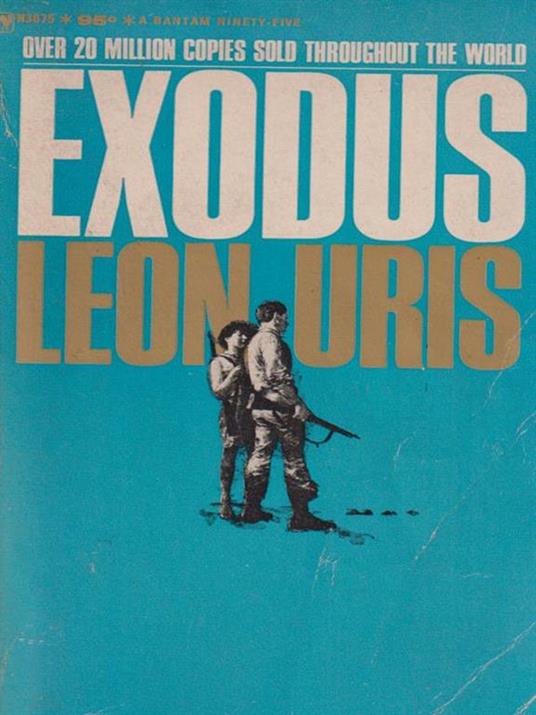 Exodus - Leon M. Uris - copertina