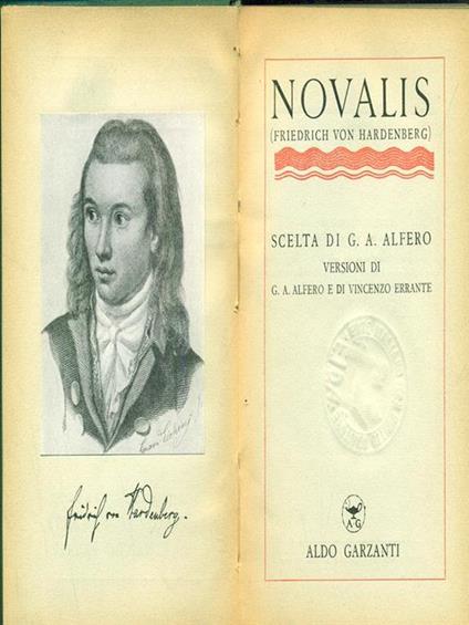 Novalis - copertina