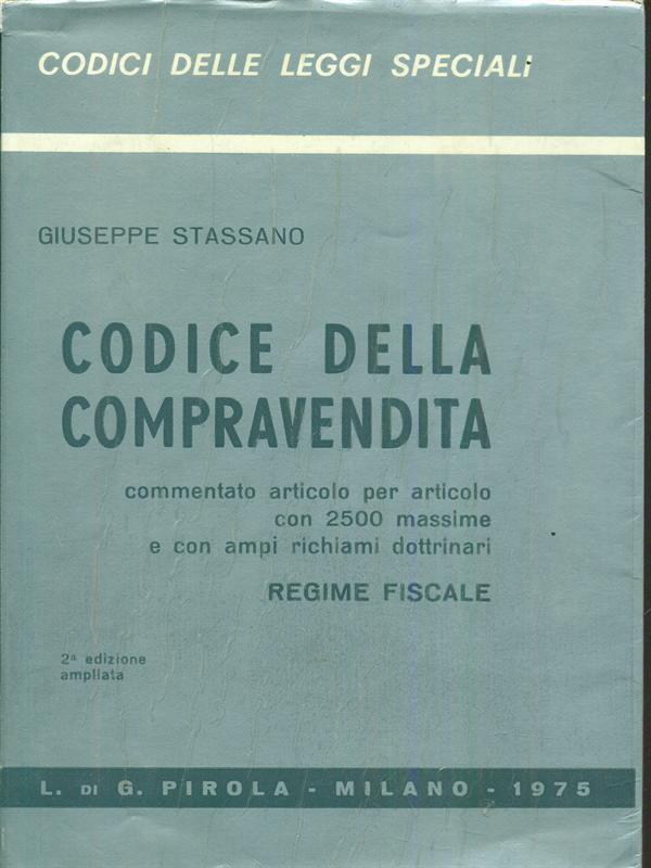 Codice della compravendita
