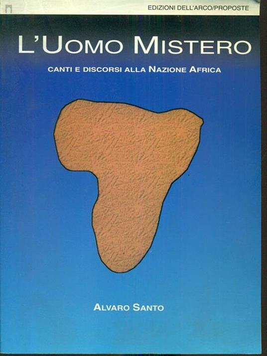 L' uomo mistero - Alvaro Santo - copertina