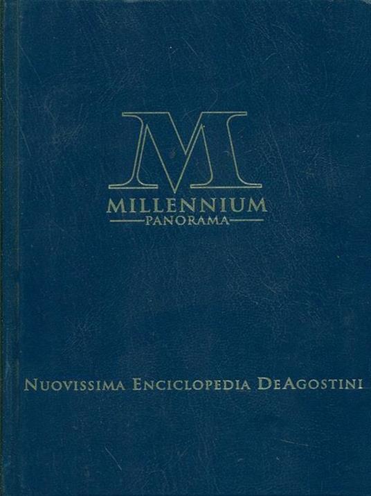 Millenium Panorama-Nuovissima Enciclopedia DeAgostini 11 volumi - copertina