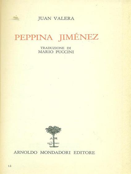 Peppina Jimenez - copertina