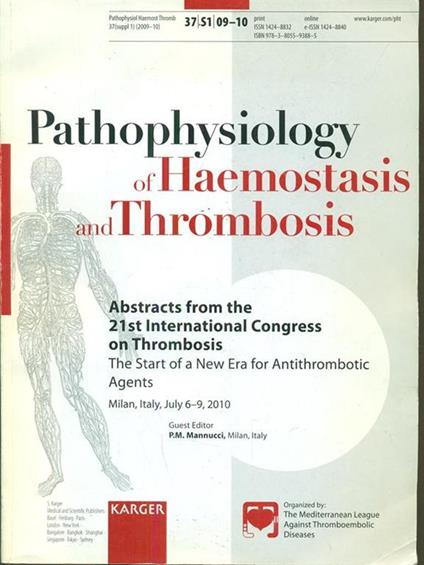 Pathophysiology of Haemostasis and Thrombosis - copertina