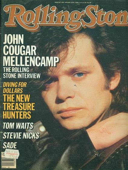 Rolling Stones 466. January 30, 1986 - copertina