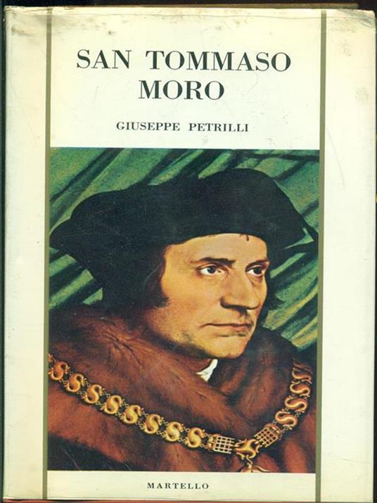 San Tommaso Moro - Giuseppe Petrilli - copertina