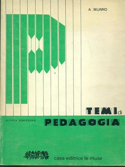 Temi di pedagogia - copertina