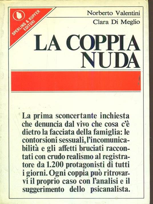 La coppia nuda - Agostino Valentini - copertina