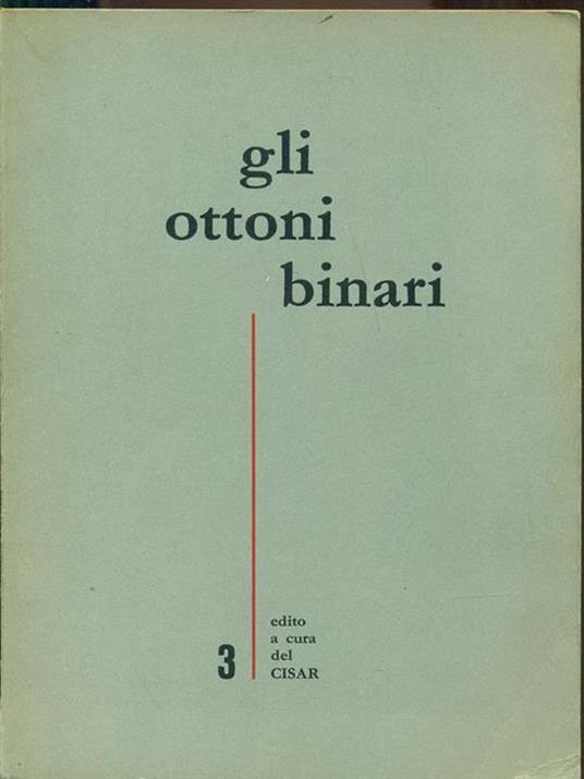 Gli ottoni binari n. 3 - copertina