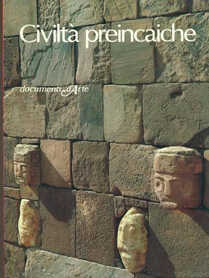 Civiltà preicaiche - Licia Collobi Ragghianti - copertina