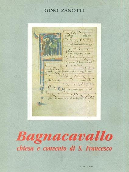 Bagnacavallo, chiesa e convento di S. Francesco - copertina