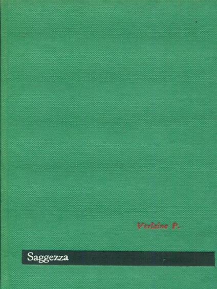 Saggezza - Paul Verlaine - copertina