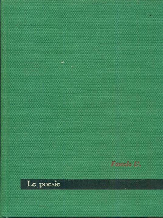 Le poesie - Ugo Foscolo - copertina