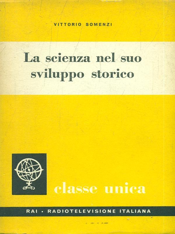 La scienza nel suo sviluppo storico