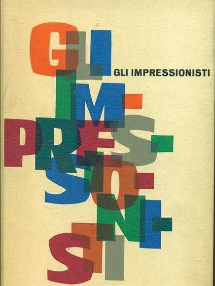 Gli Impressionisti - Piero Del Giudice - copertina