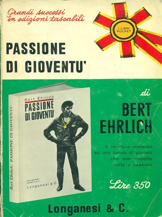 Passione di gioventù - Bert Elrich - copertina