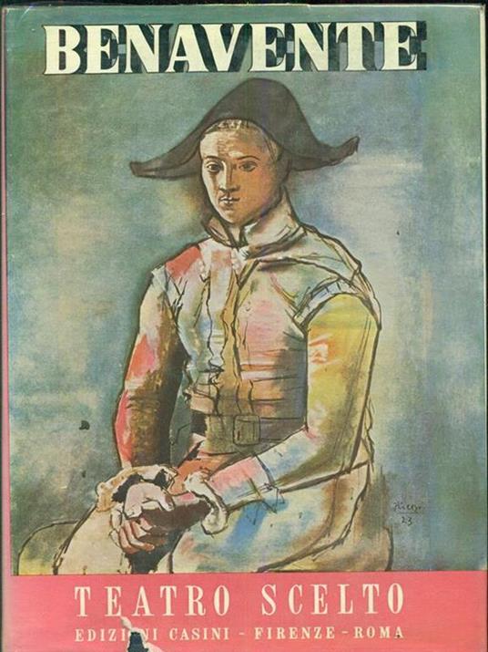 Teatro scelto - Jacinto Benavente - copertina