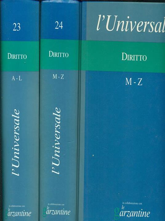 L' universale Diritto 2vv - copertina
