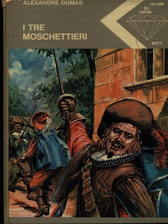I tre moschettieri - Alexandre Dumas - copertina