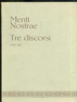 Menti Nostrae. Tre discorsi DeSacerdotio. Vol. 3