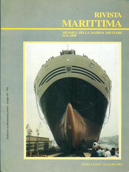 Rivista marittima anno CXXVI. 34151 - copertina