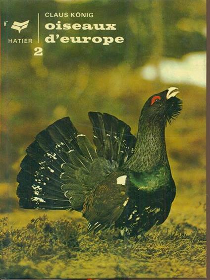 Oiseaux d'Europe 2 - copertina