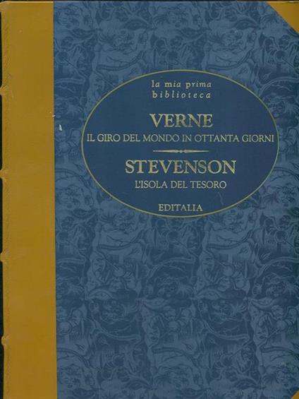 Il giro del mondo in ottanta giorni / L'isola del tesoro - copertina