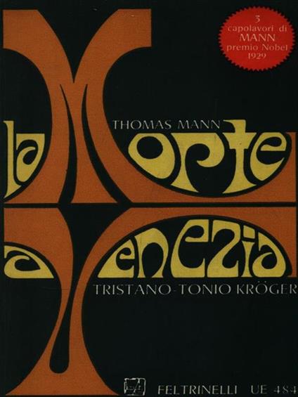 La morte a Venezia - Thomas Mann - copertina