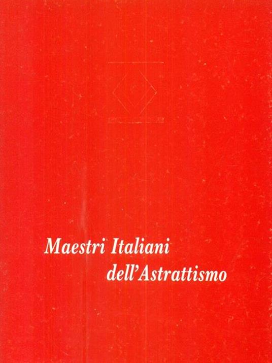 Maestri Italiani dell'Astrattismo - copertina
